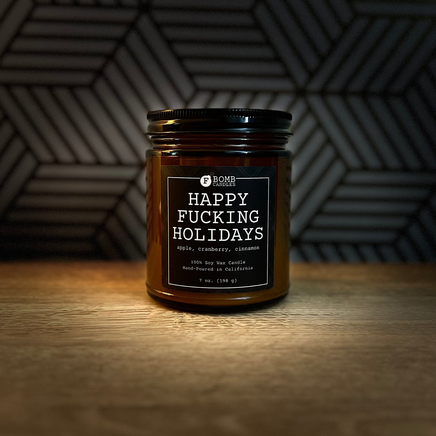 Happy F***ing Holidays (7 oz Candle)